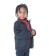 Load image into Gallery viewer, Blue Padded Coat