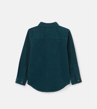 Load image into Gallery viewer, Deep Green Corduroy Shirt