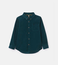 Load image into Gallery viewer, Deep Green Corduroy Shirt