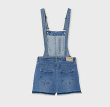 Load image into Gallery viewer, Denim Overall Shorts