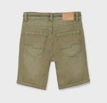 Load image into Gallery viewer, Hunter Green Denim Shorts
