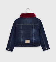 Load image into Gallery viewer, Red Rose Denim Jacket