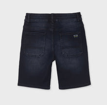 Load image into Gallery viewer, Soft denim jogger shorts
