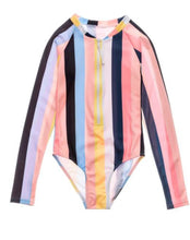 Load image into Gallery viewer, Stripe Surf Suit - Top Only
