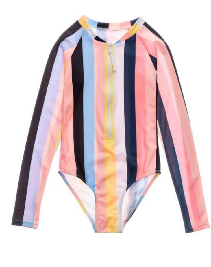 Stripe Surf Suit - Top Only