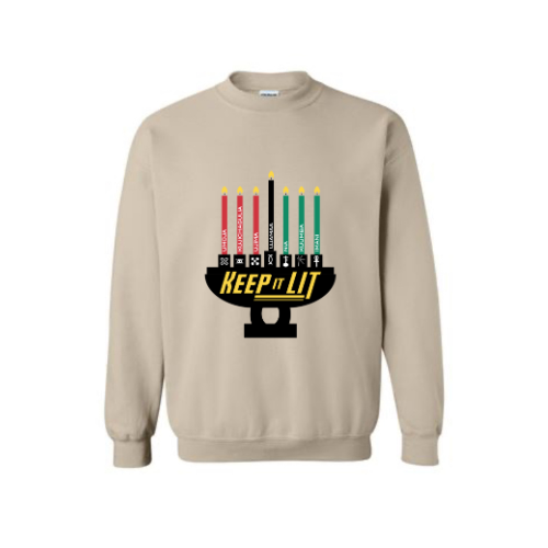 Crewneck Kwanzaa Hoodie (Adult)