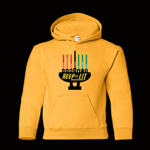 Load image into Gallery viewer, Keep It Lit Kwanzaa Hoodie (Youth)
