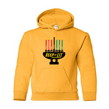 Load image into Gallery viewer, Keep It Lit Kwanzaa Hoodie (Youth)
