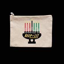 Load image into Gallery viewer, Keep It Lit Kwanzaa Pencil Pouch
