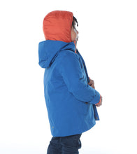 Load image into Gallery viewer, Hudson Blue/Orange 3 IN 1 PARKA
