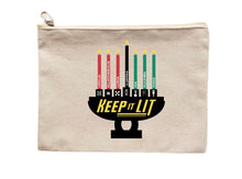 Load image into Gallery viewer, Keep It Lit Kwanzaa Pencil Pouch
