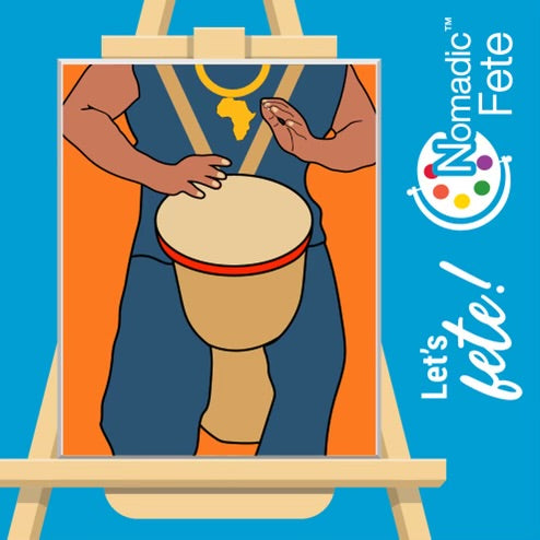 Djembe Fola Paint Kit