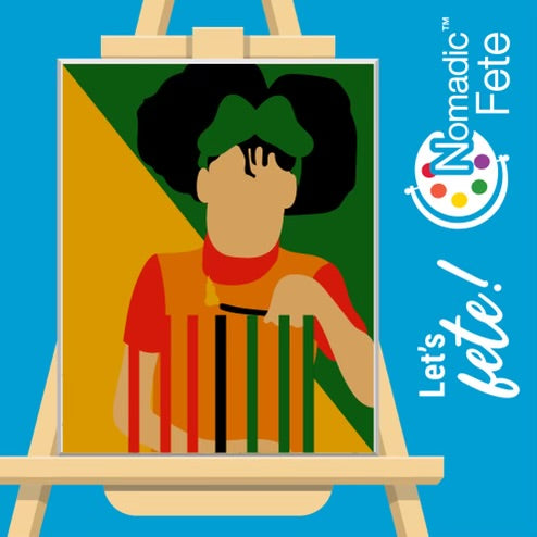 Kwanzaa Girl Paint Kit