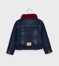 Load image into Gallery viewer, Red Rose Denim Jacket
