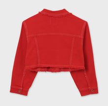 Load image into Gallery viewer, Red Short Twill Jacket
