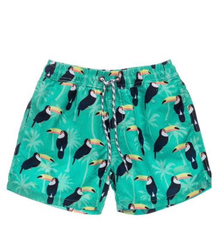 TOUCAN TALK VOLLEY BOARD SHORT