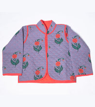 Load image into Gallery viewer, Floral &amp; Coral Reversible Jacket
