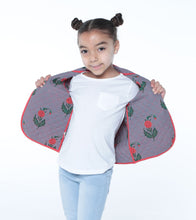 Load image into Gallery viewer, Floral &amp; Coral Reversible Jacket
