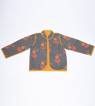 Load image into Gallery viewer, Floral &amp; Mustard Reversible Jacket
